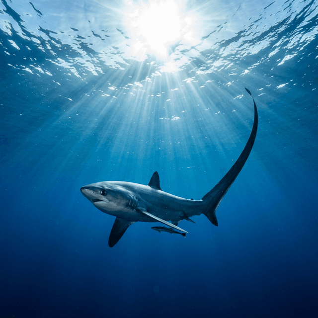 Thresher shark in the Philippines